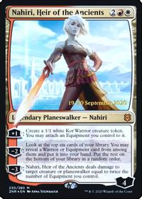 Nahiri, Heir of the Ancients — Prerelease Cards