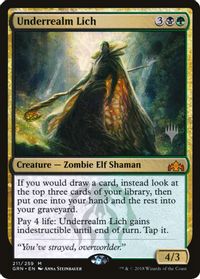 Underrealm Lich — Promo Pack: Zendikar Rising
