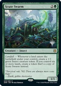 Scute Swarm — Promo Pack: Zendikar Rising