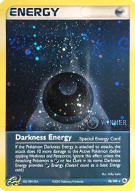 Darkness Energy (Special) - 93/109 (Cosmos Holo) [Winner] — League & Championship Cards