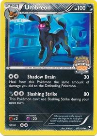 Umbreon - 60/108 (Regional Championships) [Staff] — League & Championship Cards