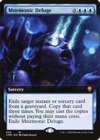 Mnemonic Deluge (Extended Art) — Commander Legends