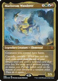 Maelstrom Wanderer (Foil Etched) — Commander Legends