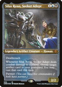 Silas Renn, Seeker Adept (Foil Etched) — Commander Legends