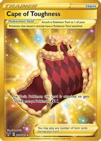 Cape of Toughness (Secret) — SWSH04: Vivid Voltage