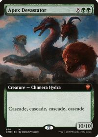 Apex Devastator (Extended Art) — Commander Legends