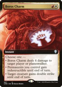 Boros Charm (Extended Art) — Commander Legends
