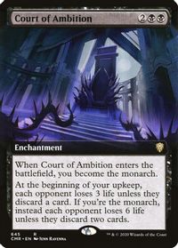 Court of Ambition (Extended Art) — Commander Legends
