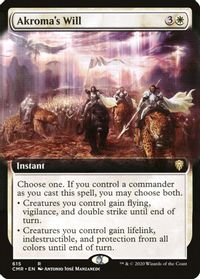 Akroma's Will (Extended Art) — Commander Legends