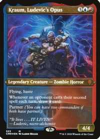 Kraum, Ludevic's Opus (Foil Etched) — Commander Legends
