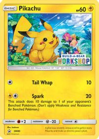 Pikachu - SM86 (Build-A-Bear Workshop Exclusive) — Miscellaneous Cards & Products