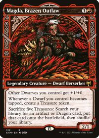 Magda, Brazen Outlaw (Showcase) — Kaldheim