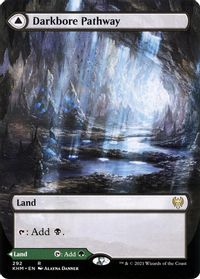 Darkbore Pathway (Borderless) — Kaldheim
