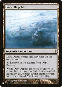 Dark Depths — The List Reprints