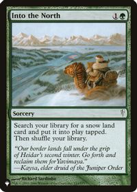 Into the North — The List Reprints