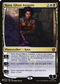Kaya, Ghost Assassin — The List Reprints