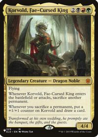 Korvold, Fae-Cursed King — The List Reprints
