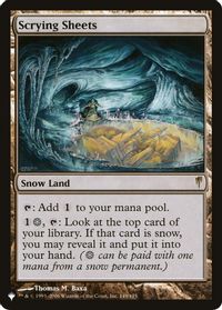 Scrying Sheets — The List Reprints