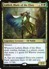 Lathril, Blade of the Elves — Commander: Kaldheim