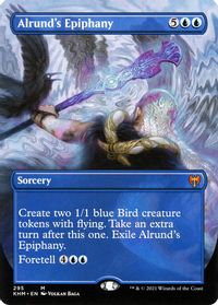 Alrund's Epiphany (Borderless) — Kaldheim