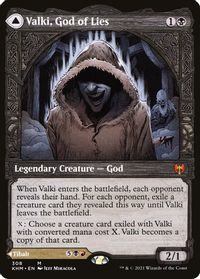 Valki, God of Lies (Showcase) — Kaldheim