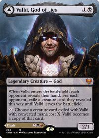 Valki, God of Lies (Borderless) — Kaldheim