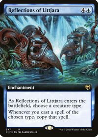 Reflections of Littjara (Extended Art) — Kaldheim