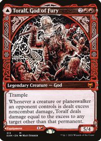 Toralf, God of Fury (Showcase) — Kaldheim