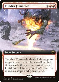 Tundra Fumarole (Extended Art) — Kaldheim
