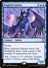 Inspired Sphinx — Commander: Kaldheim
