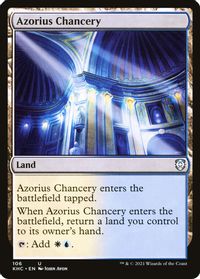 Azorius Chancery — Commander: Kaldheim