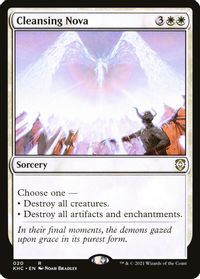 Cleansing Nova — Commander: Kaldheim