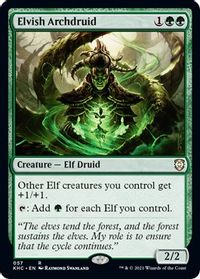 Elvish Archdruid — Commander: Kaldheim