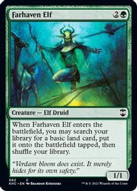 Farhaven Elf — Commander: Kaldheim