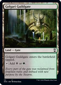 Golgari Guildgate — Commander: Kaldheim