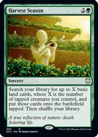 Harvest Season — Commander: Kaldheim