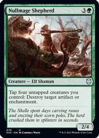 Nullmage Shepherd — Commander: Kaldheim