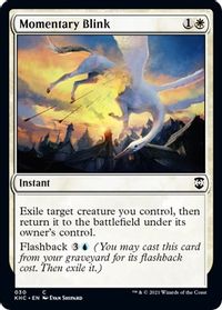 Momentary Blink — Commander: Kaldheim