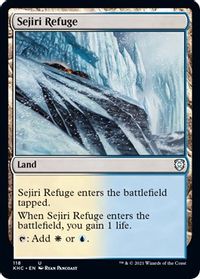 Sejiri Refuge — Commander: Kaldheim