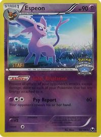 Espeon - 48/108 (National Championships) [Staff] — League & Championship Cards