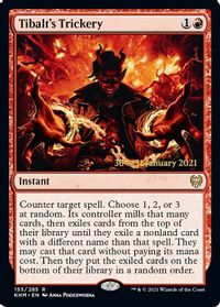 Tibalt's Trickery — Prerelease Cards