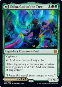 Esika, God of the Tree — Prerelease Cards