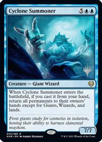 Cyclone Summoner — Promo Pack: Kaldheim