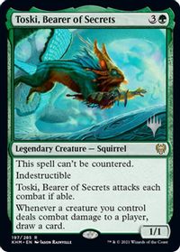 Toski, Bearer of Secrets — Promo Pack: Kaldheim