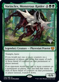 Vorinclex, Monstrous Raider — Promo Pack: Kaldheim