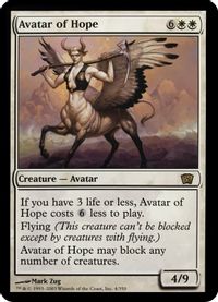Avatar of Hope (8th Edition) — Oversize Cards