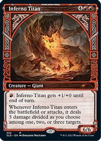 Inferno Titan — Secret Lair Drop Series