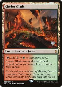 Cinder Glade — Promo Pack: Kaldheim