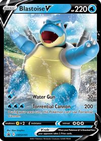 Blastoise V - SWSH101 — SWSH: Sword & Shield Promo Cards