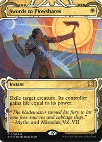 Swords to Plowshares (Foil Etched) — Strixhaven: Mystical Archive
